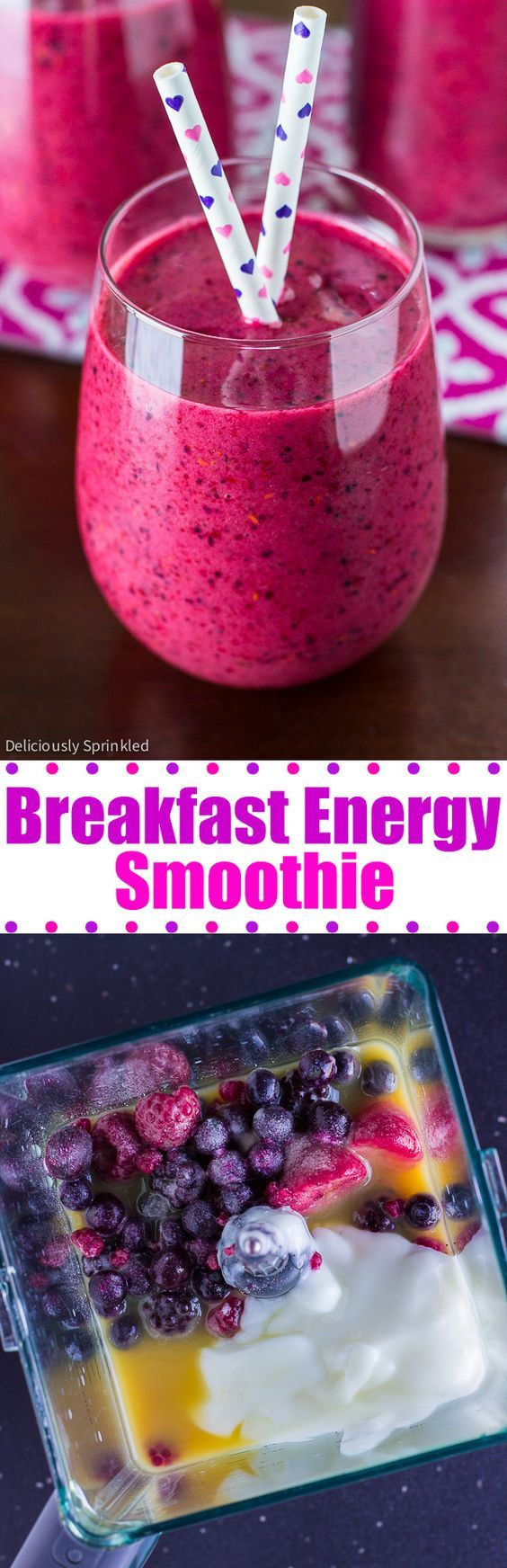 Energy Smoothie Recipes
 Breakfast Energy Smoothie