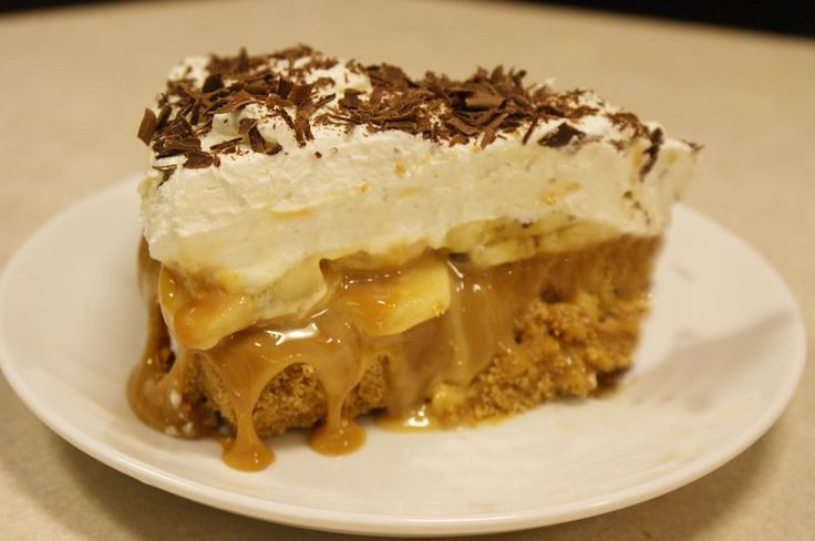 English Dessert Pie
 AMAZING & traditional English banoffee pie made from home