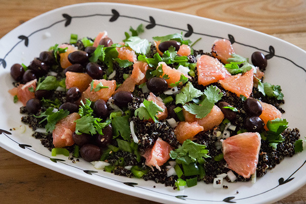 Ensalada De Quinoa
 Receta ensalada de quinoa con pomelo