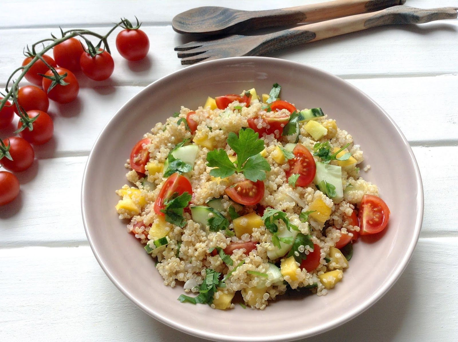 Ensalada De Quinoa
 Ensalada ve ariana de Quinoa