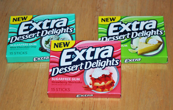 Extra Dessert Delights
 extra dessert gum