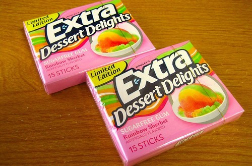 Extra Dessert Delights
 PRIZE DRAWING Because I’m Not Going To Chew Them – The