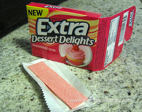 Extra Dessert Delights
 REVIEW Extra Dessert Delights Raspberry Vanilla Cupcake