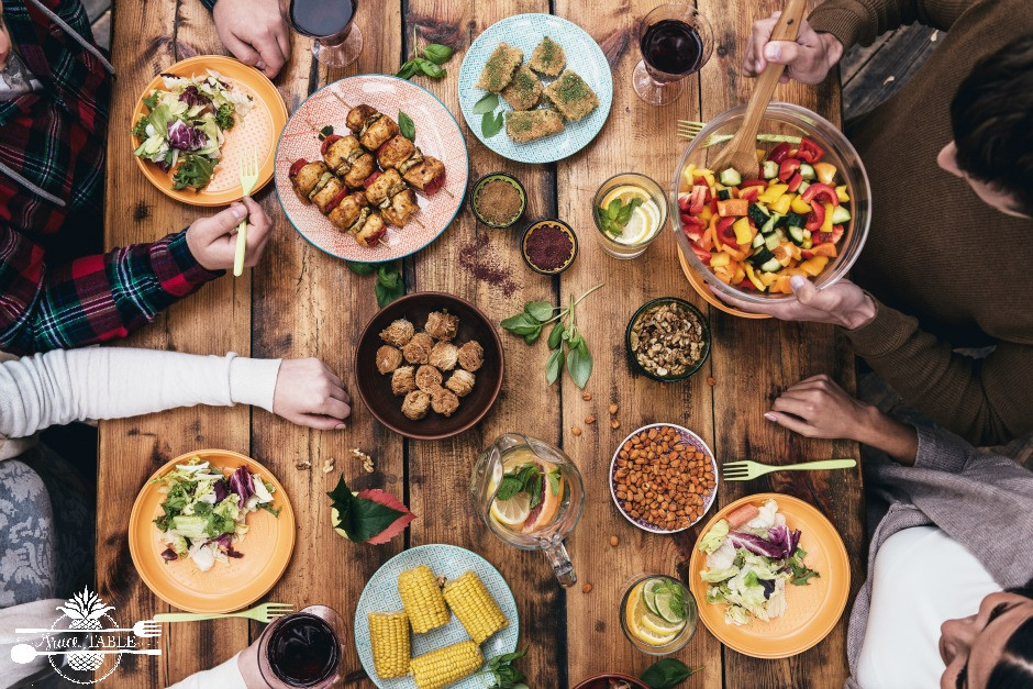 Family Dinner Table
 Inheriting the Kingdom of Heaven with Small Prayers