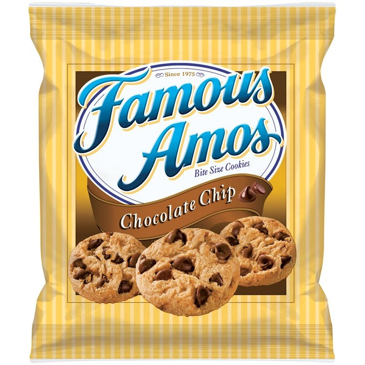 Famous Amos Chocolate Chip Cookies
 Famous Amos Chocolate Chip Bite Size Cookies 1 5 oz Bag