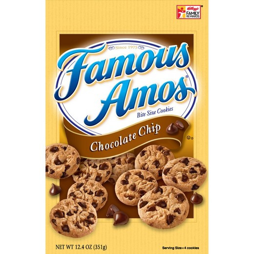 Famous Amos Chocolate Chip Cookies
 Famous Amos Chocolate Chip Cookies 12 4 oz Tar