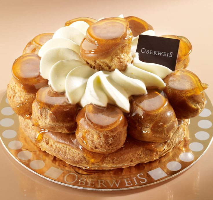 Famous French Desserts
 Saint Honoré a famous French pastry made of profiteroles