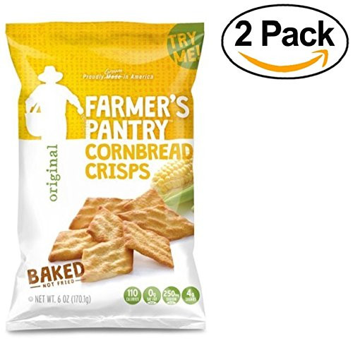 Farmer'S Pantry Cornbread Crisps
 Amazon Farmer s Pantry Bulk Pack Honey Butter