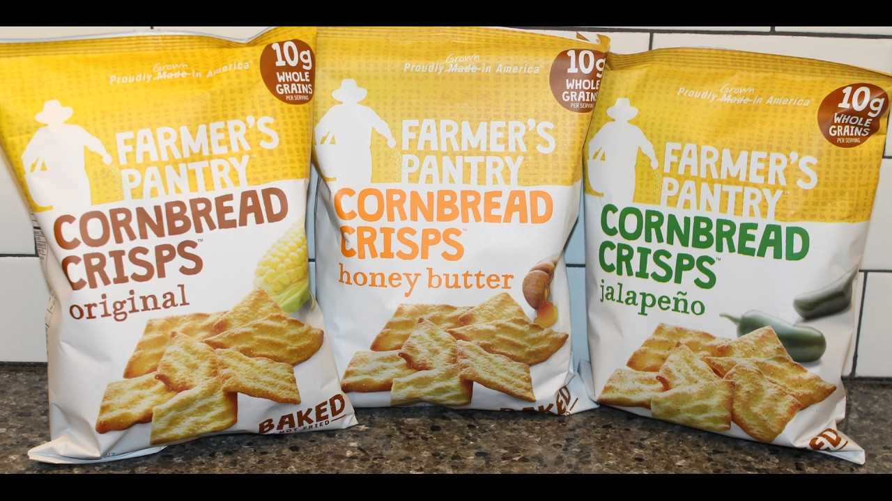 Farmer'S Pantry Cornbread Crisps
 Farmer’s Pantry Cornbread Crisps Original Honey Butter