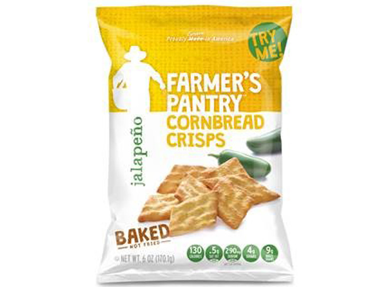 Farmer'S Pantry Cornbread Crisps
 Farmer s Pantry Cornbread Crisps hit the snack aisle