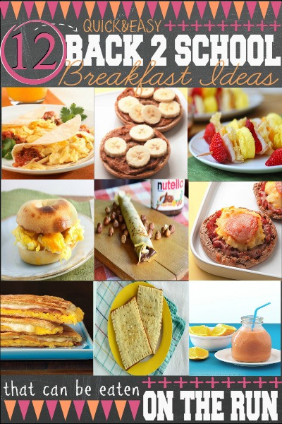 Fast Breakfast Recipes
 School Lunch Planning Printables First Home Love Life