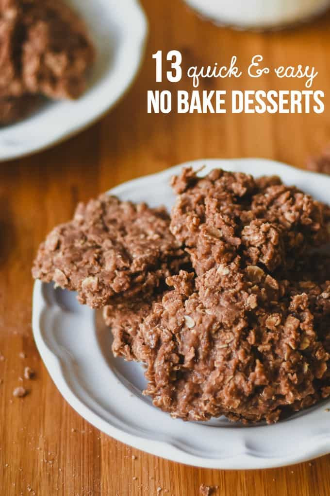 Fast Dessert Recipes
 quick and easy no bake desserts