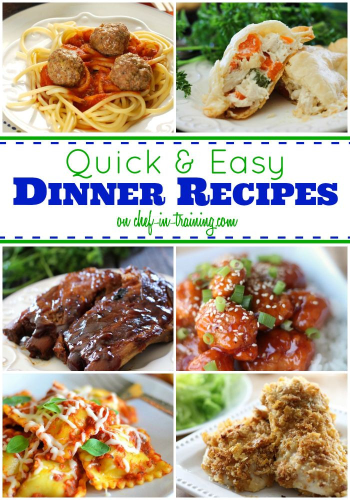 Fast Easy Dinner
 22 best images about Quick Dinner Ideas on Pinterest