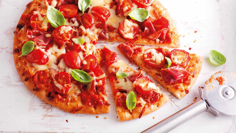 Fat Tomato Pizza
 Recipe Pomodorino tomato pizza