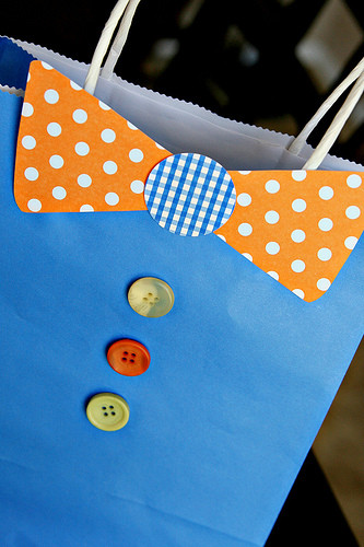 Father'S Day Dinner
 DIY Tutorial Father 039 s Day Bow Tie Gift Bag See