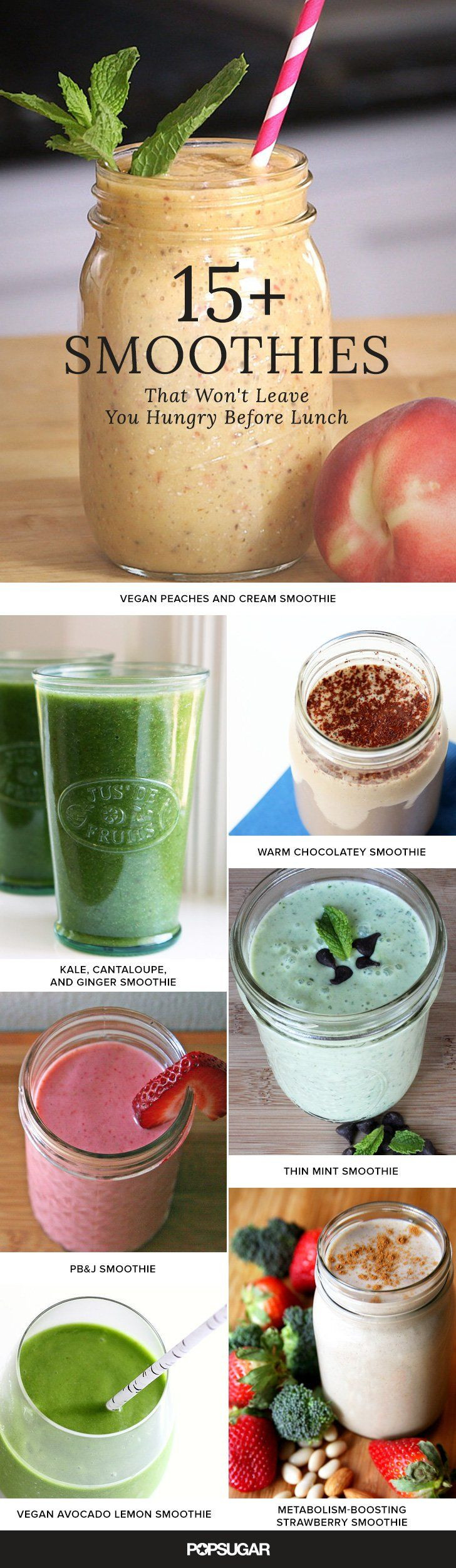 Filling Breakfast Smoothies
 Best 25 Breakfast smoothies ideas on Pinterest