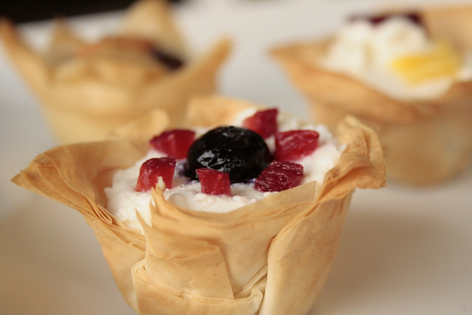 Finger Food Desserts
 Salt Pepper Chili Phyllo Cup Desserts A Gourmet Finger Food