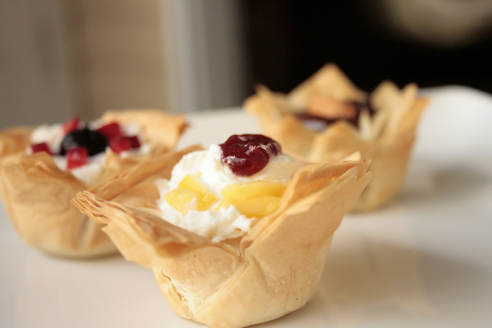 Finger Food Desserts
 Salt Pepper Chili Phyllo Cup Desserts A Gourmet Finger Food