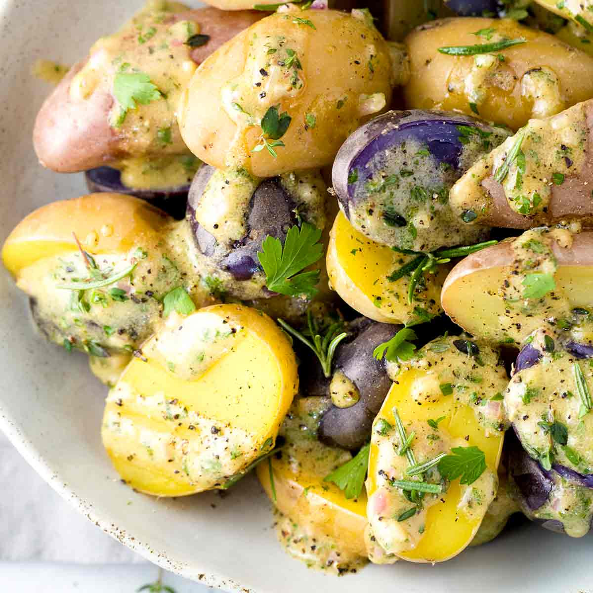 Fingerling Potato Salad
 fingerling potato salad mayonnaise