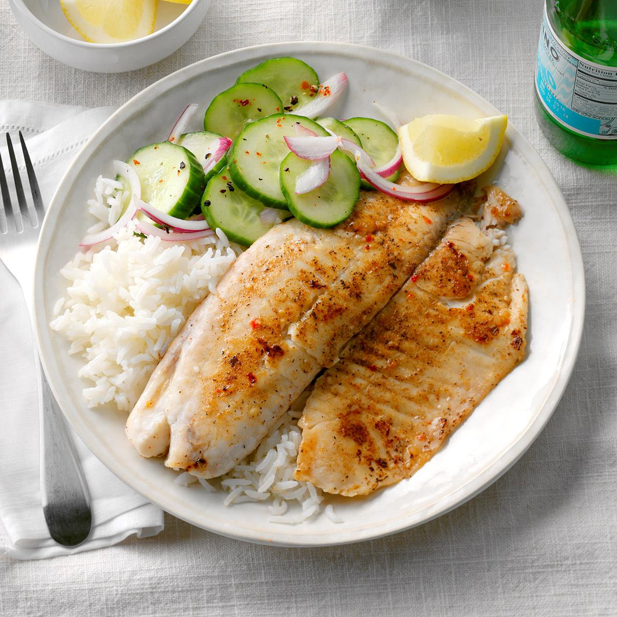 Fish And Rice Recipes
 Tilapia with Jasmine Rice Recipe