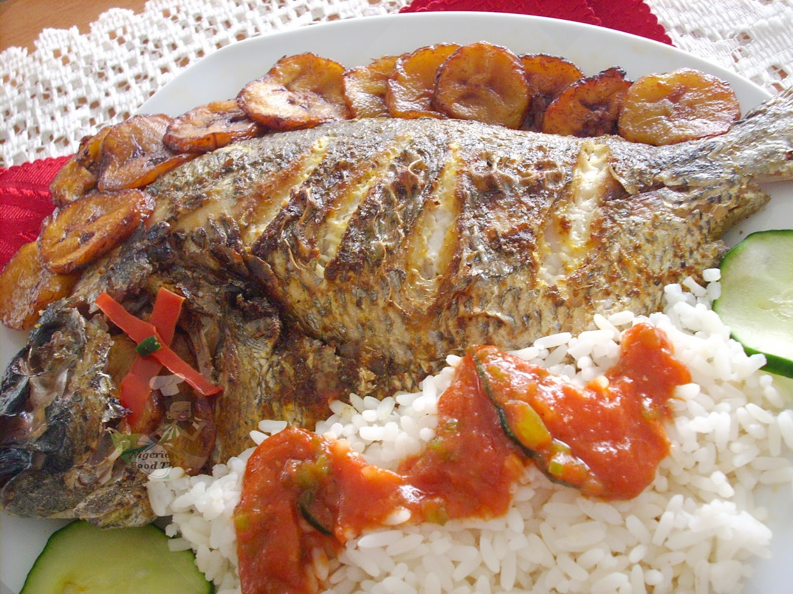 Fish And Rice Recipes
 Nigerian Grilled Fish Recipe