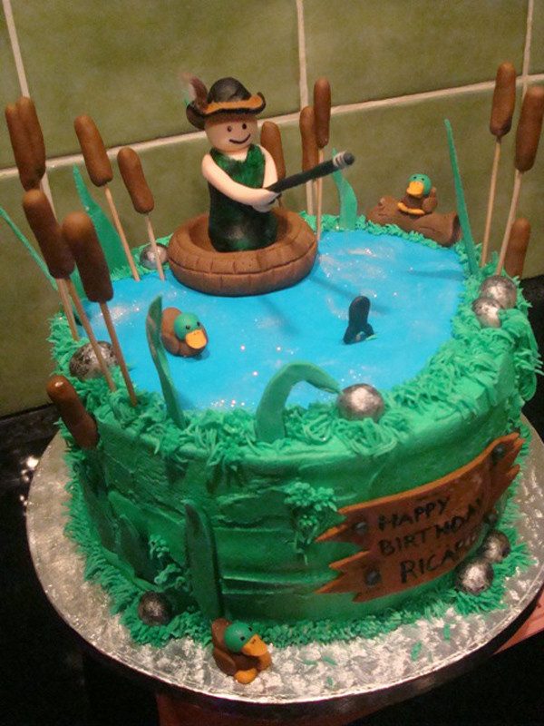 Fish Birthday Cake
 Fishing Cakes – Decoration Ideas