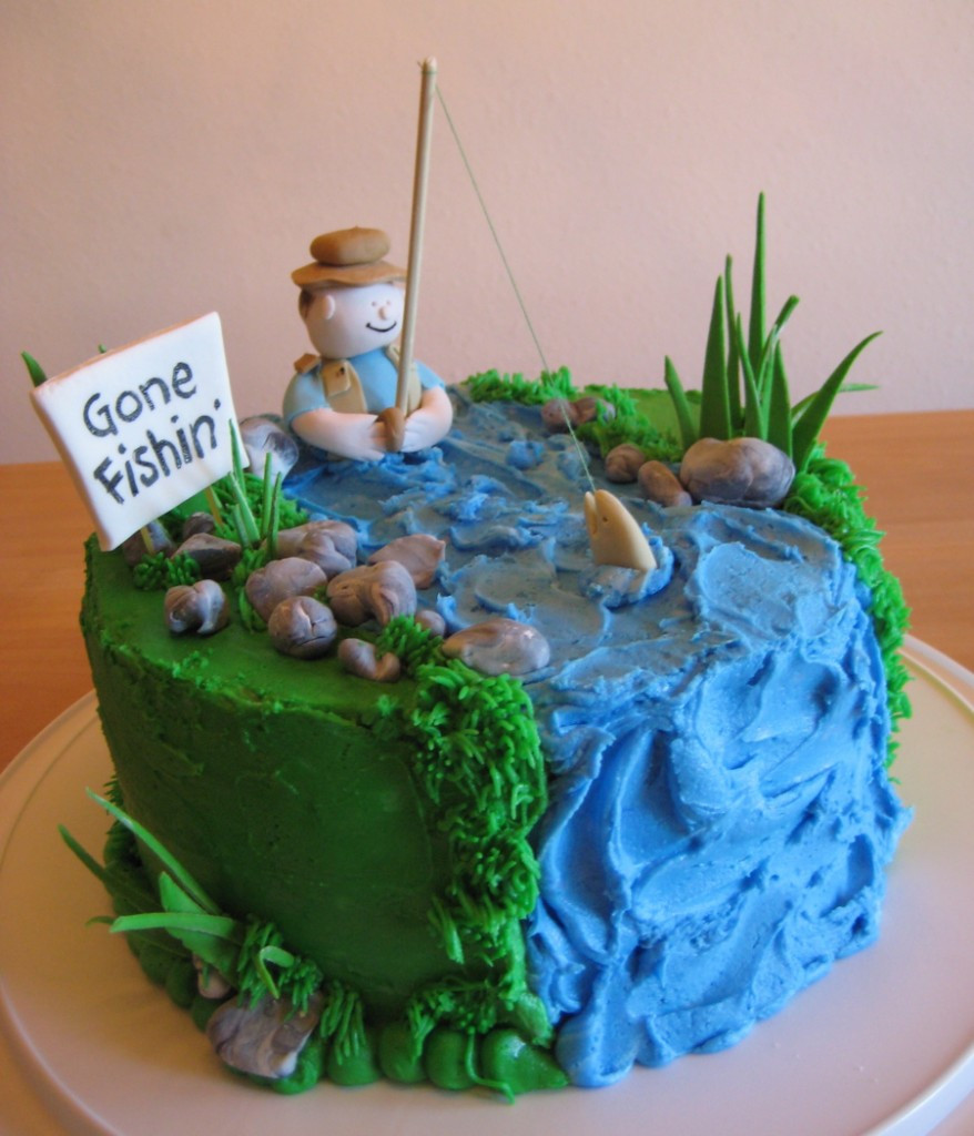 Fish Birthday Cake
 Fishing Cakes – Decoration Ideas