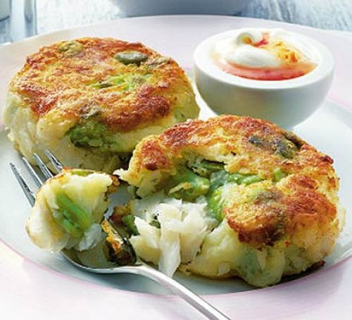 Fish Cake Recipe
 Summer fish cakes with chilli cream recipe