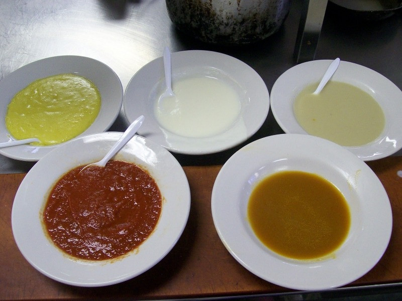 Five Mother Sauces
 Os cinco molhos básicos