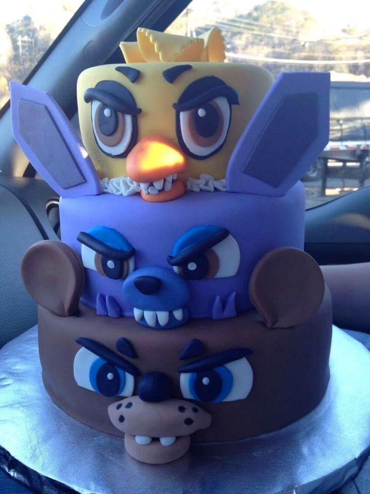 Five Nights At Freddy'S Birthday Cake
 Best 25 Fnaf cakes birthdays ideas on Pinterest