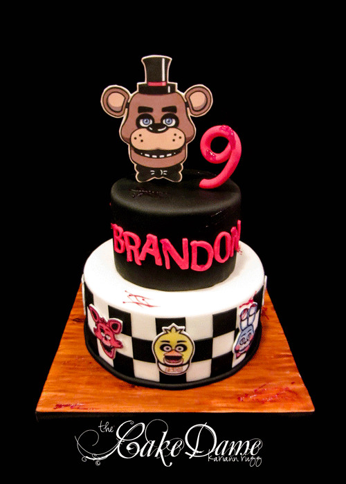 Five Nights At Freddy'S Birthday Cake
 Friday Night at Freddy s birthday cake