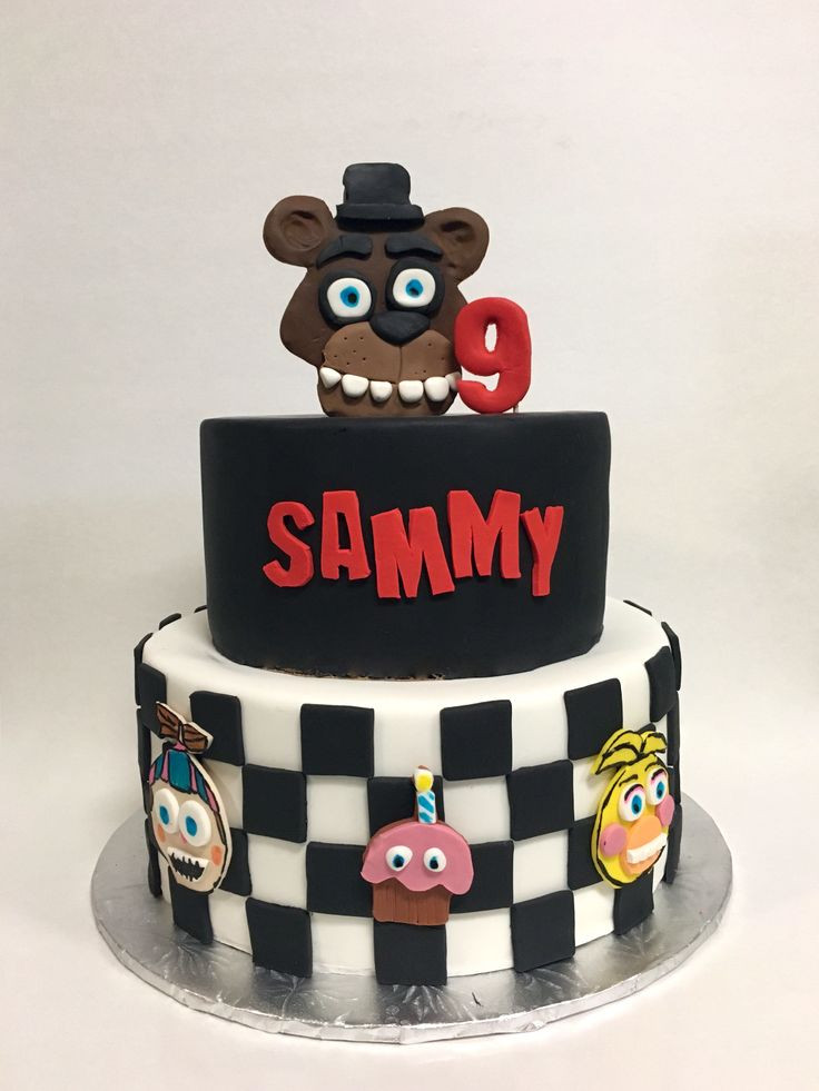 Five Nights At Freddy'S Birthday Cake
 1000 images about Fnaf on Pinterest