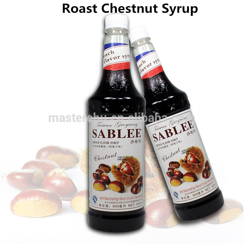 Flavored Syrups For Drinks
 Sablee Roasted Chestnut Flavor Syrup For Beverage Drink