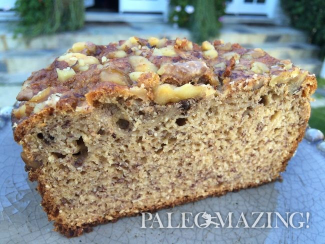 Flours Banana Bread
 Walnut Flour Banana Bread