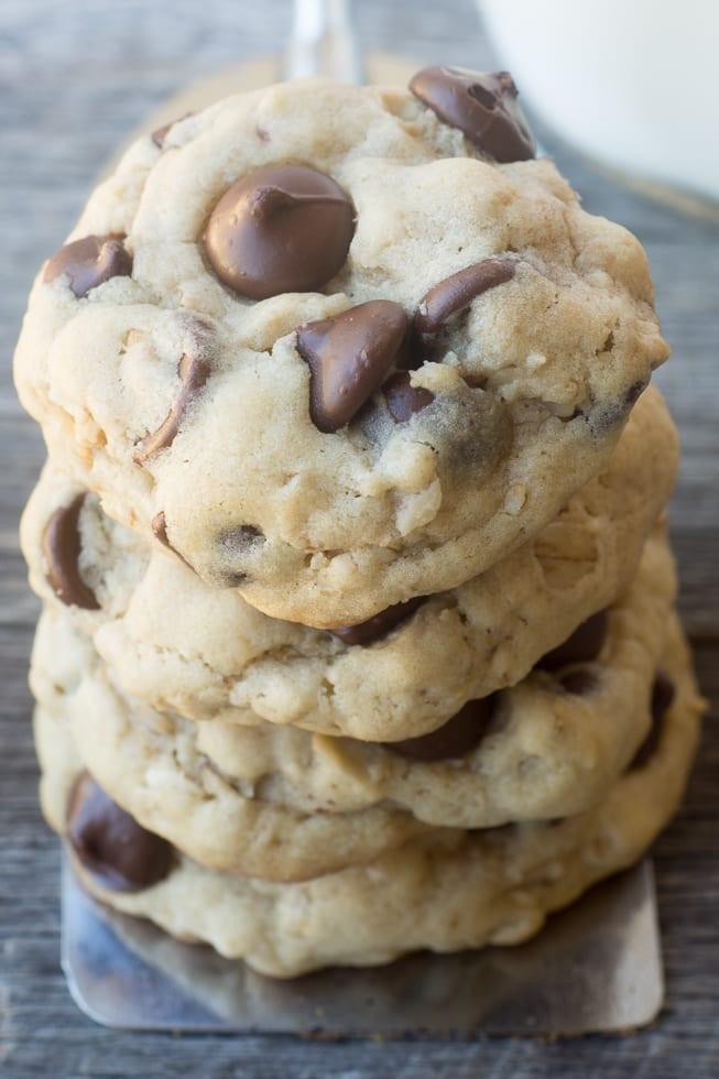 Fluffy Chocolate Chip Cookies
 Soft Batch Oatmeal Chocolate Chip Cookies