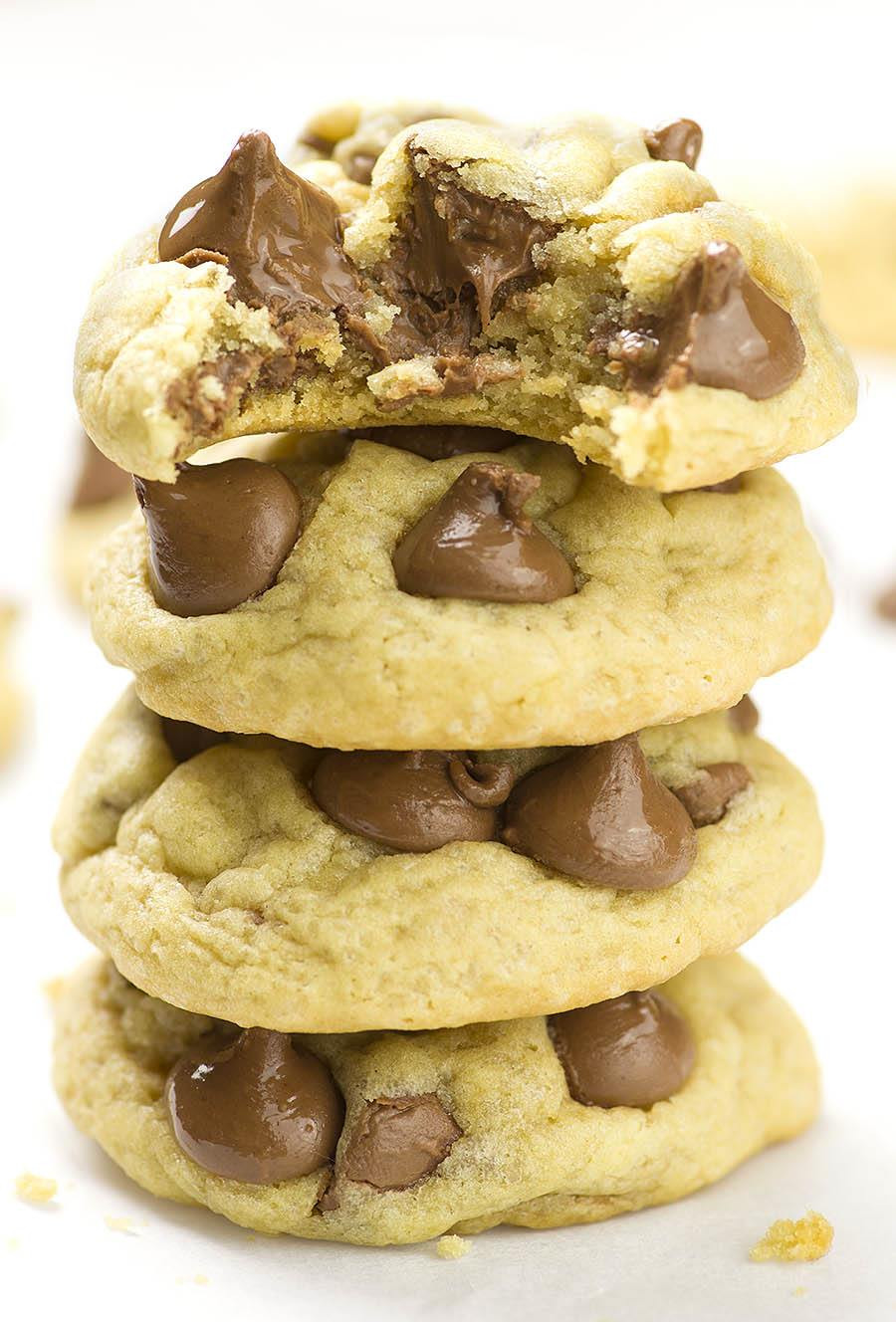 Fluffy Chocolate Chip Cookies
 Soft Chocolate Chip Cookies OMG Chocolate Desserts