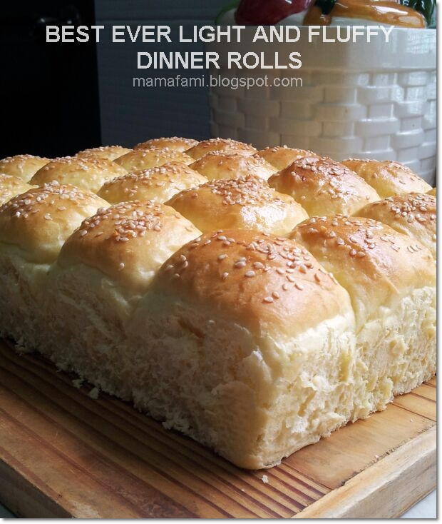 Fluffy Dinner Rolls
 MamaFaMi s Spice n Splendour Best Ever Light And Fluffy