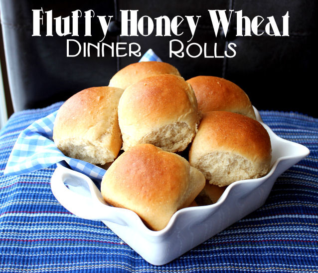 Fluffy Dinner Rolls
 Fluffy Honey Wheat Dinner Rolls