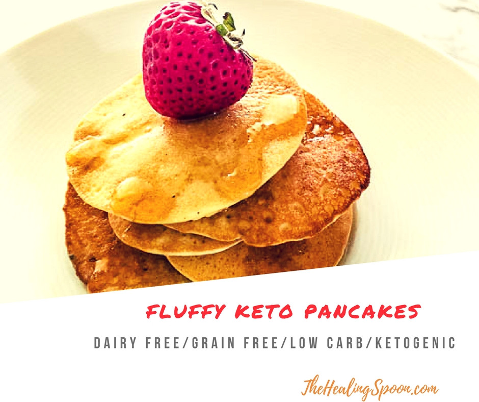 Fluffy Keto Pancakes
 Dairy Free Ketogenic Pancakes The Healing Spoon