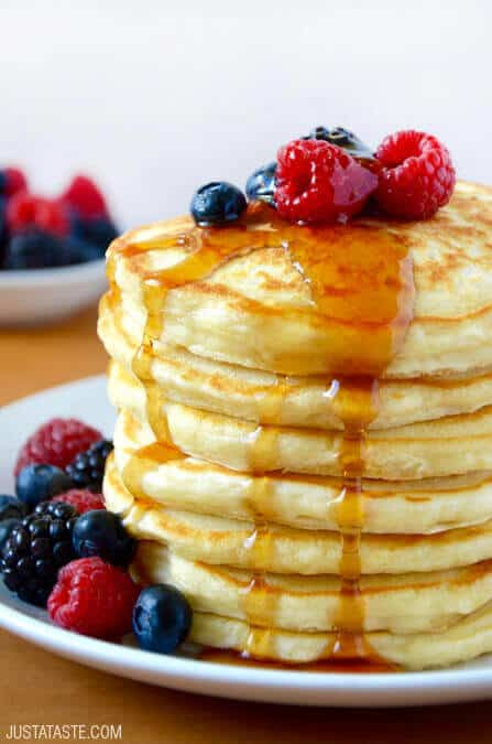 Fluffy Pancakes Recipe
 Fluffy Greek Yogurt Pancakes