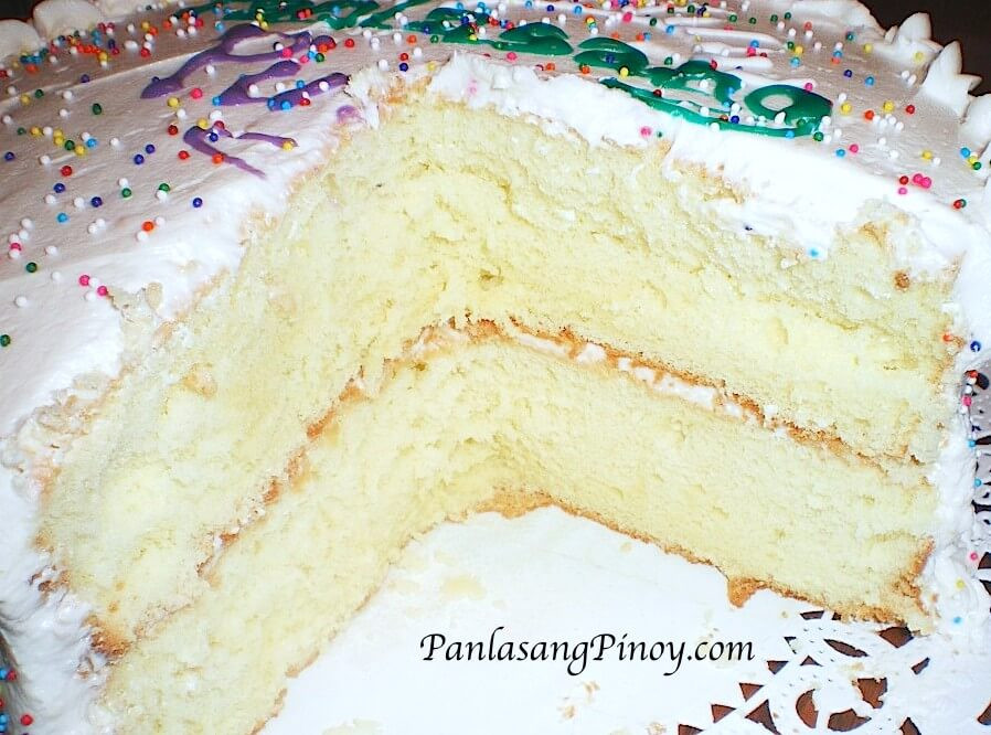 Fluffy Vanilla Cake Recipe
 Vanilla Chiffon Cake