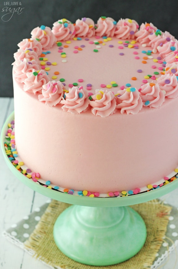 Fluffy Vanilla Cake Recipe
 Moist and Fluffy Vanilla Cake Life Love and Sugar