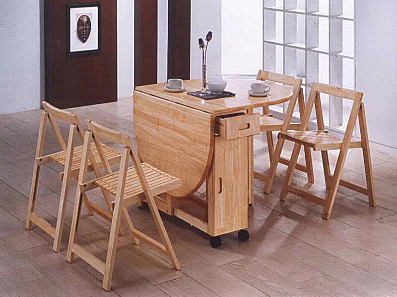 Folding Dinner Table
 Folding Dining Table With Chairs