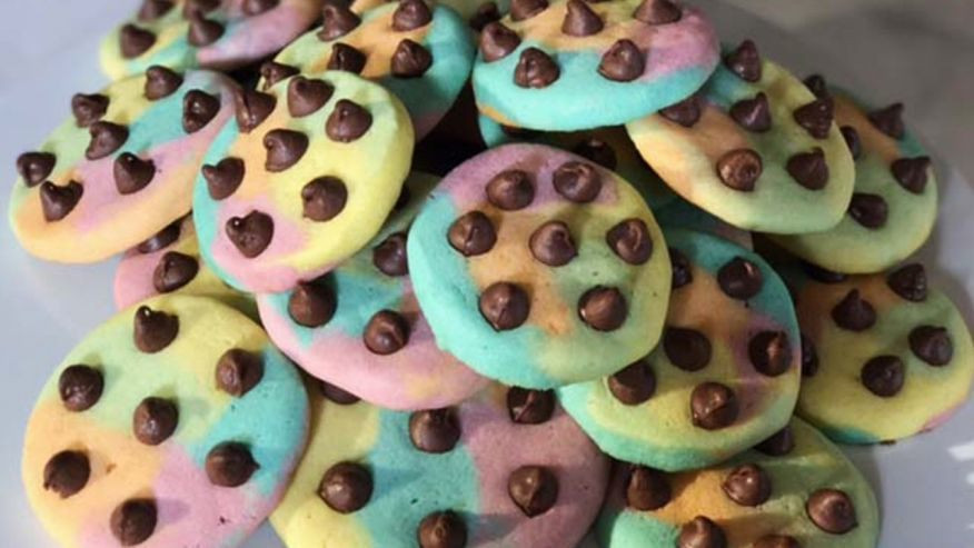 Food Network Sugar Cookies
 Food Network star Duff Goldman s Rainbow Chocolate Chip