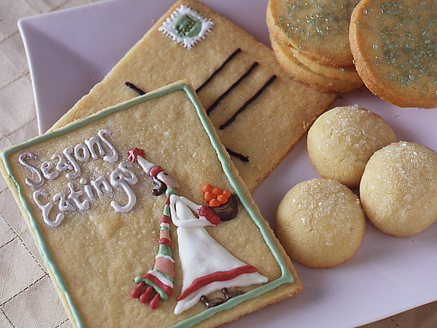 Food Network Sugar Cookies
 Twelve Days of Christmas Cookies