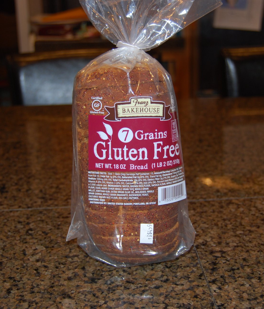 Franz Gluten Free Bread
 Valerie s Patch Work Review Franz 7 Grains Gluten Free Bread