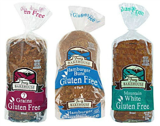 Franz Gluten Free Bread
 NEW Gluten Free bread from Franz Bakery $ 50 off