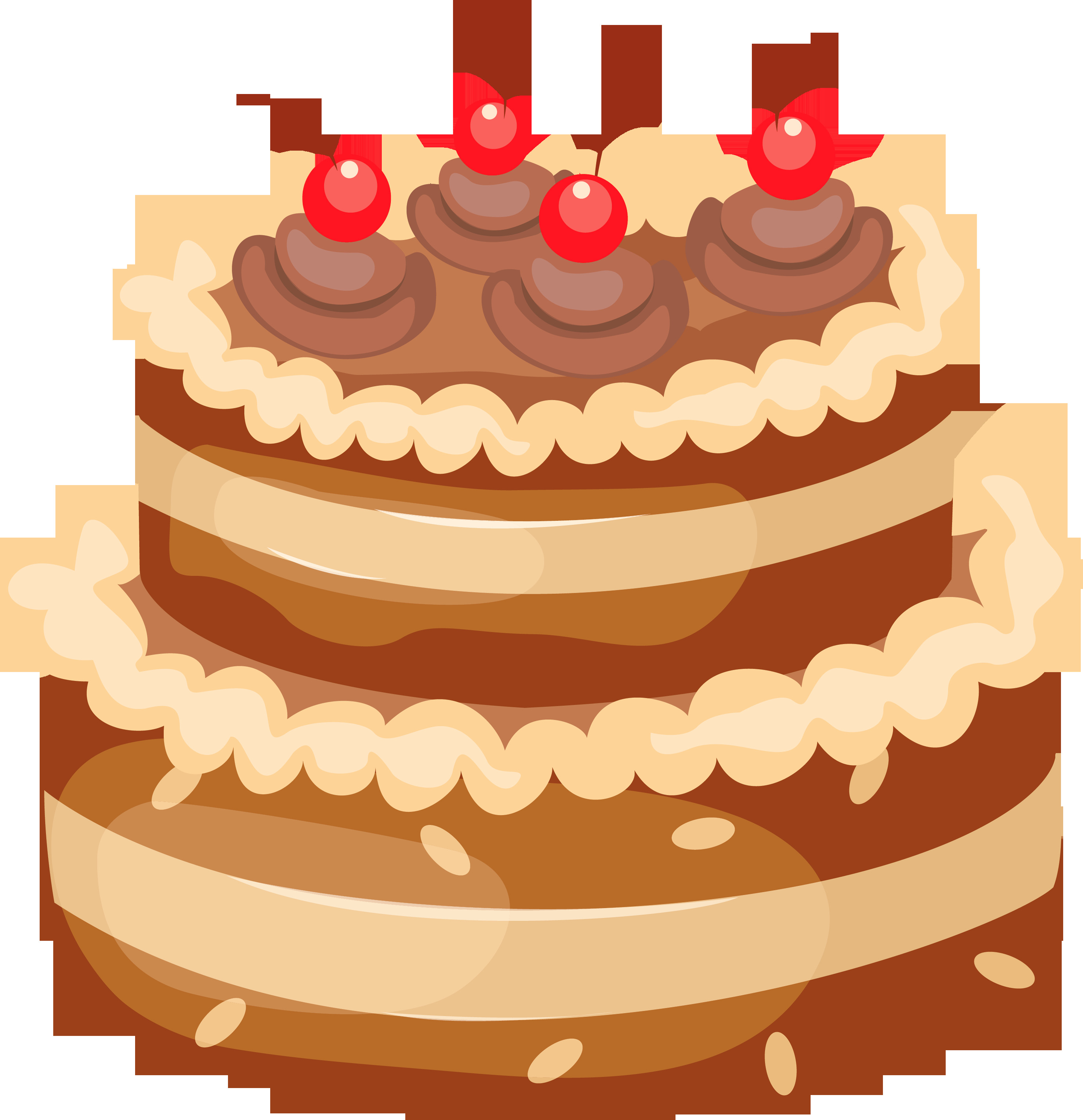 Free Birthday Dessert
 Dessert clipart baked goods Pencil and in color dessert