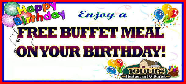 Free Birthday Dinner
 Restaurant Information