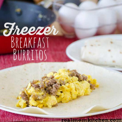 Freezable Breakfast Burritos
 Breakfast Burritos 2 Ways